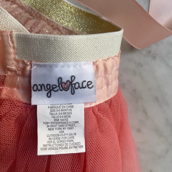 NEW 0-6M Angel Face Tulle Tutu Skirt - Picture 2 of 2